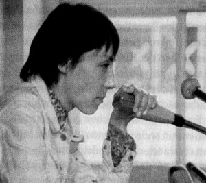Helke Sander bei ihrer Rede auf dem SDS-Delegiertenkongress 13-9-1968 (zu: Jacques Lacan, Phantasma)
